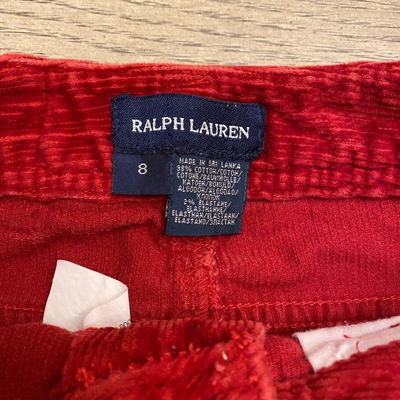 Ralph Lauren Corduroy Skirt. Girls 8. - Picture 2 of 2